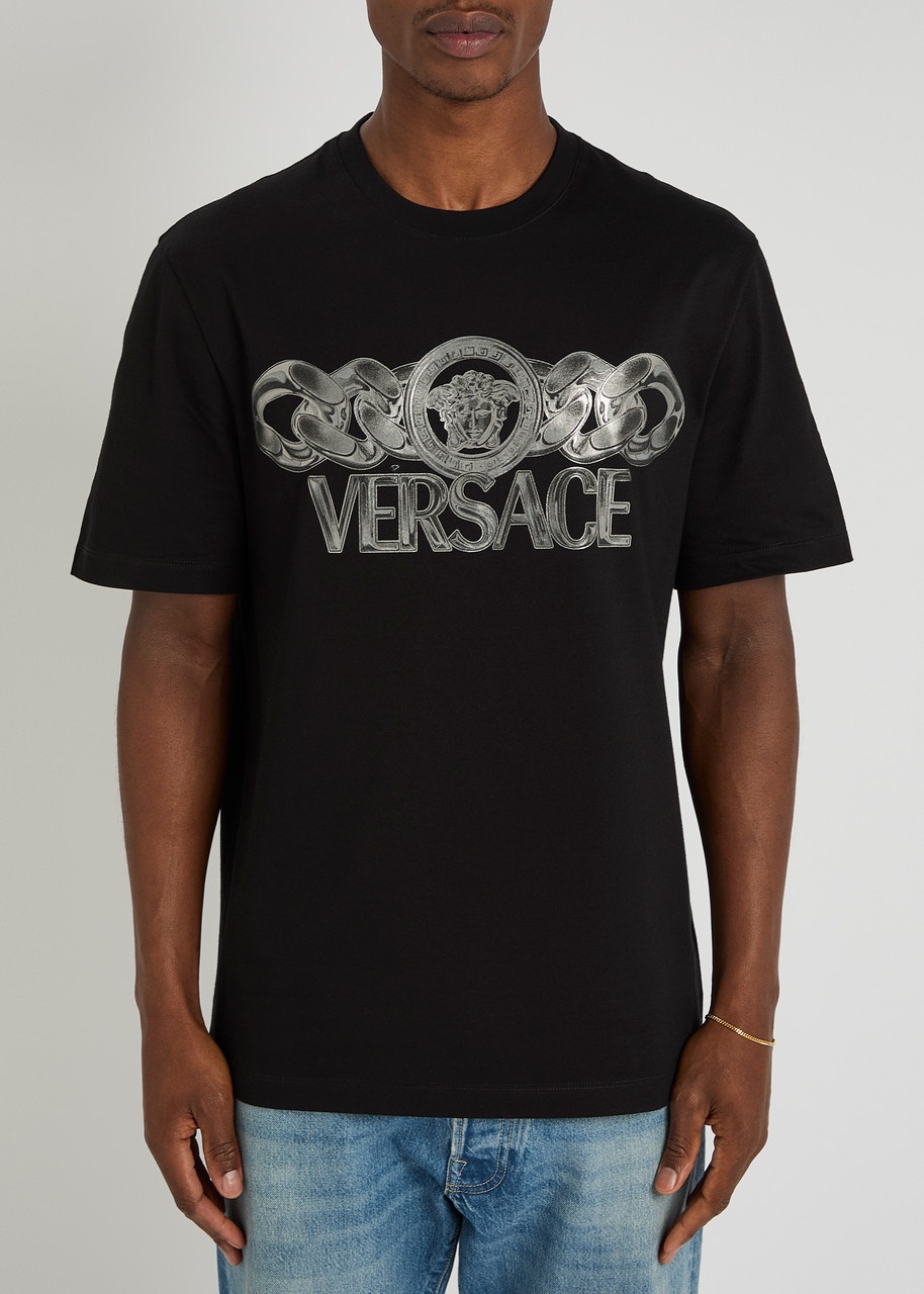 Versace Logo-printed Cotton T-shirt - 2