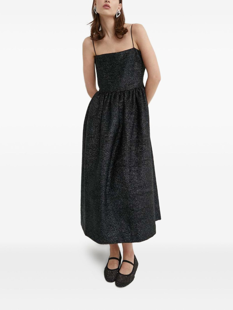 square-neck midi dress 1