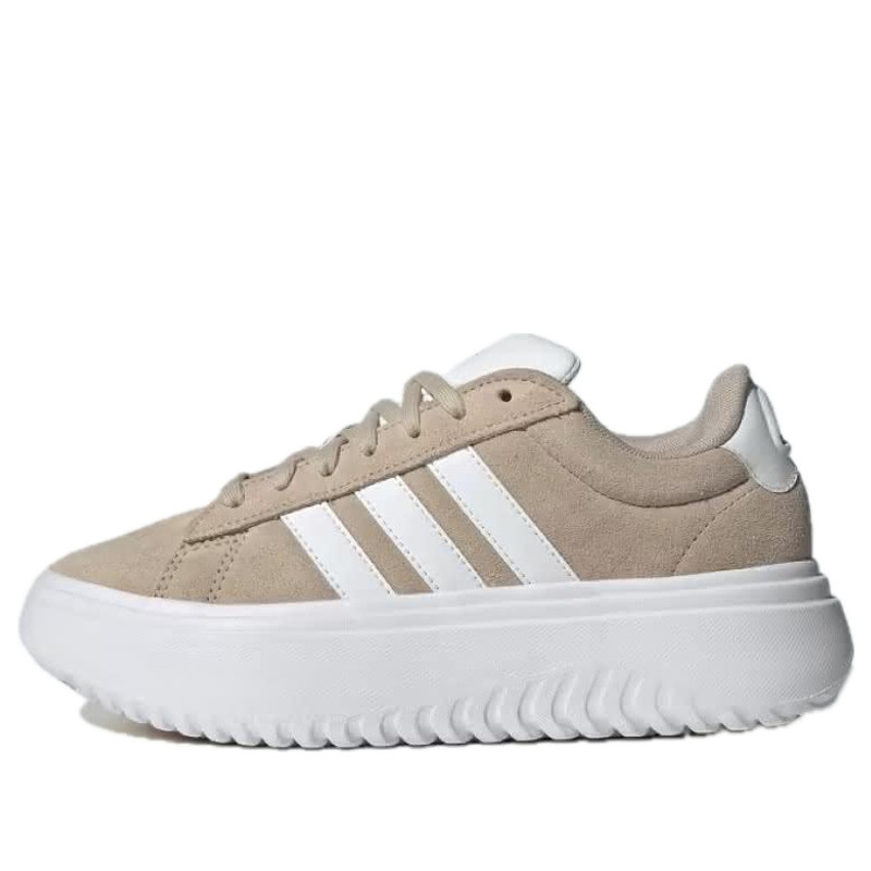 (WMNS) adidas Grand Court Platform 'Beige White' IH2408 1
