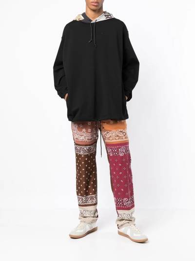 Children of the Discordance patchwork bandana-print trousers outlook