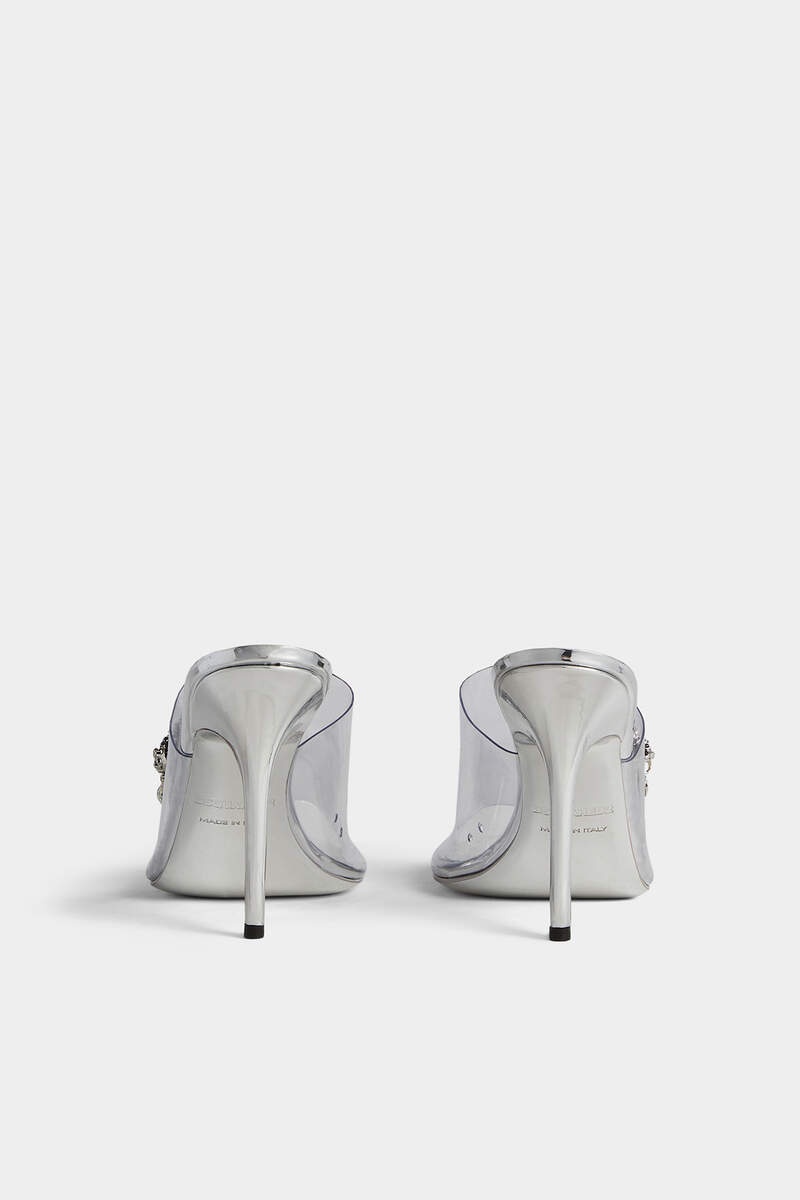 TRANSPARENT QUEEN  SANDALS - 3