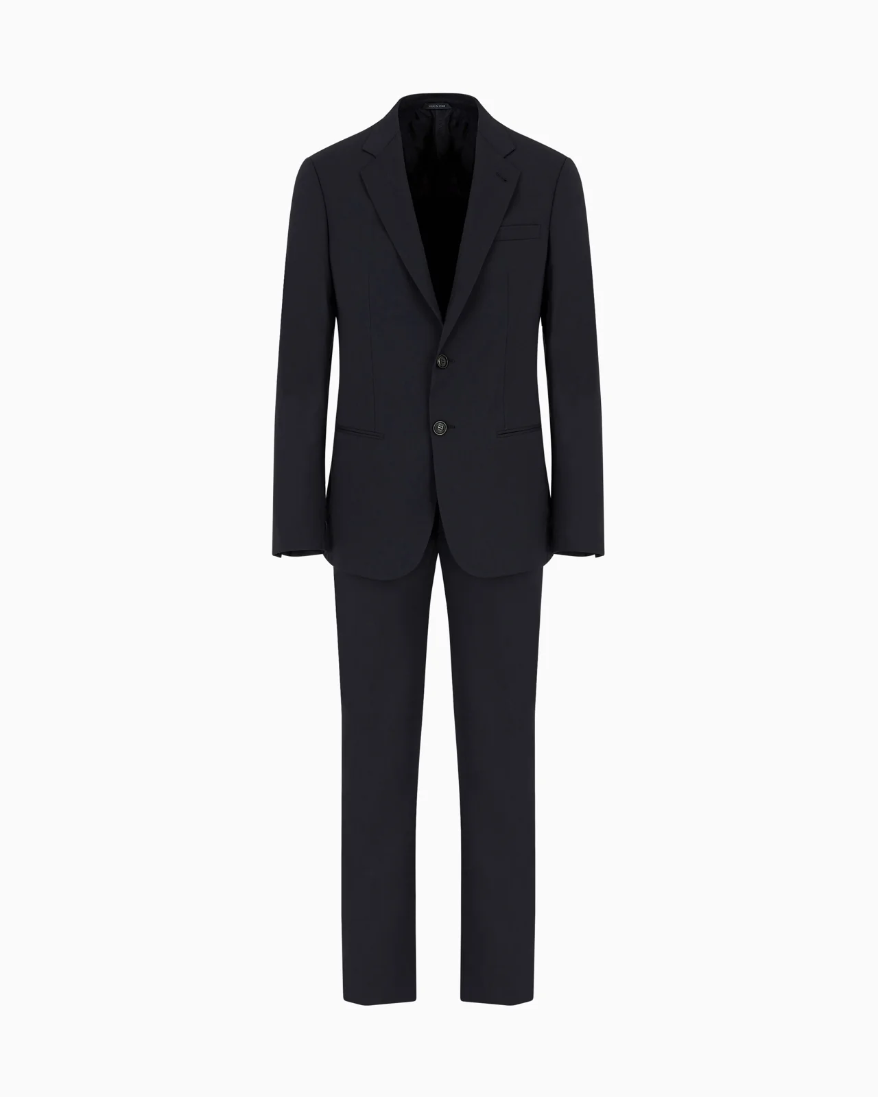 Single-breasted Soho line suit in virgin wool - 1