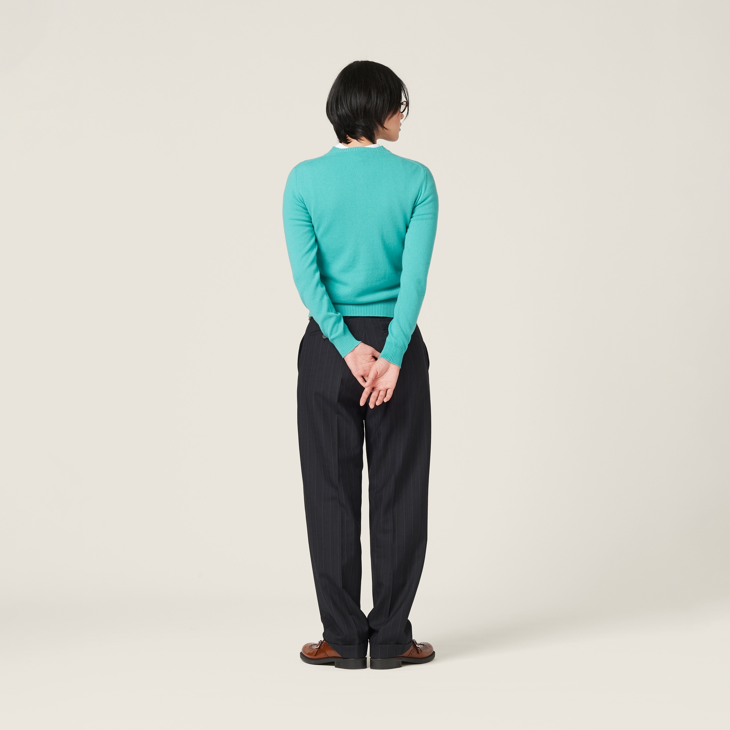 Cashmere knit cardigan - 3