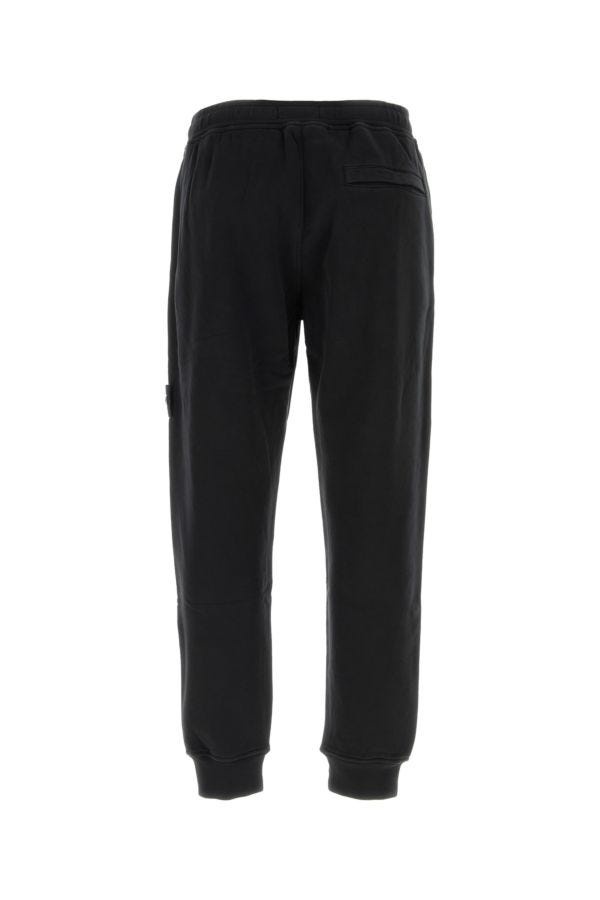 Black cotton joggers - 2