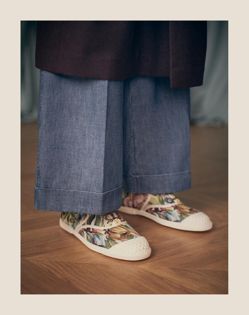 BAY BY BAY SNEAKERS IN VOYAGE IMAGINAIRE FABRIC 8