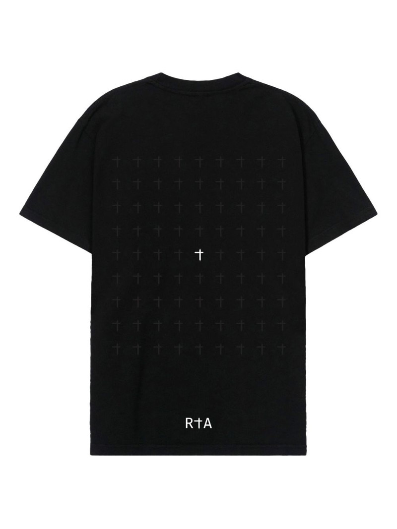 RTA cross-print t-shirt outlook