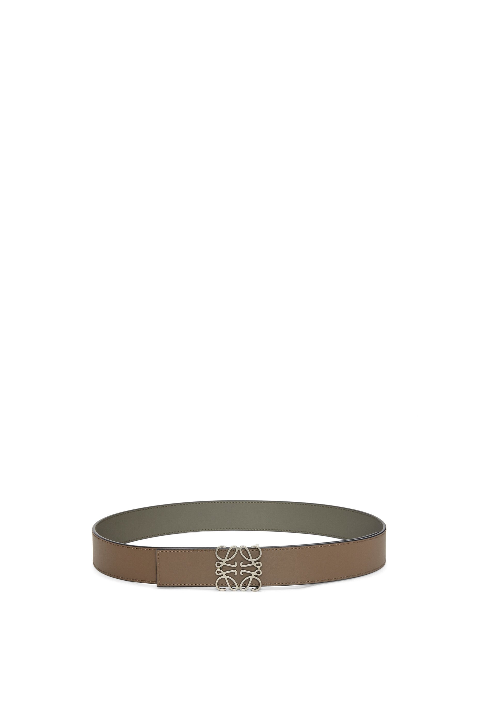 Reversible Anagram belt in smooth calfskin - 2
