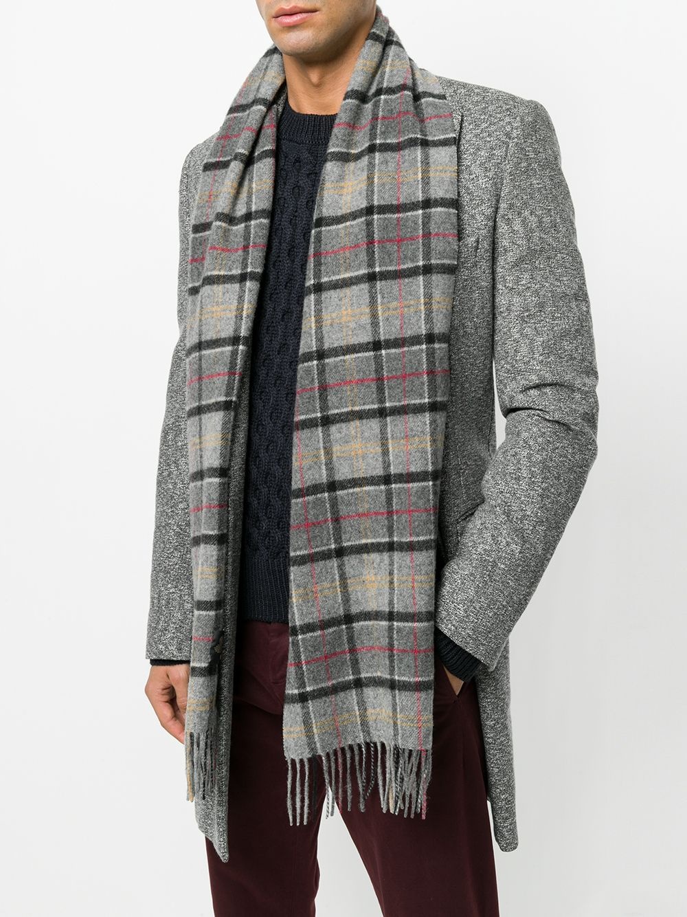 tartan scarf - 2