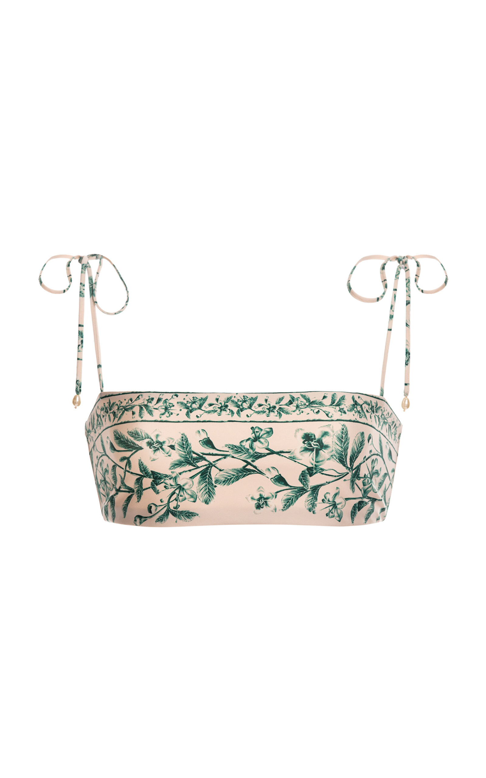 Primavera Tie-Strap Bikini Top green - 1