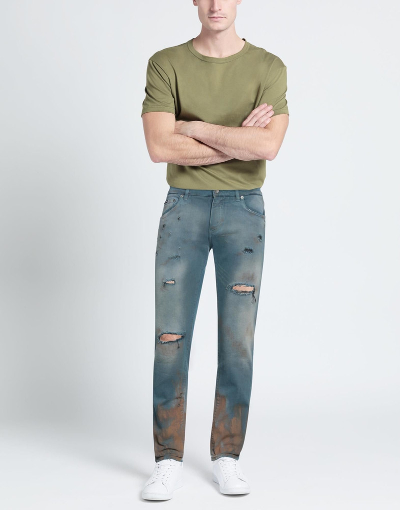Dolce & Gabbana Deep jade Men's Denim Pants outlook