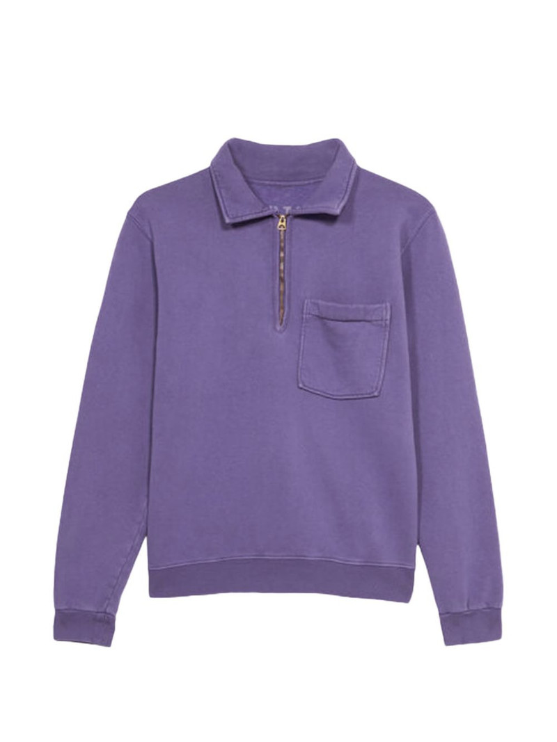 half-zip sweatshirt 1