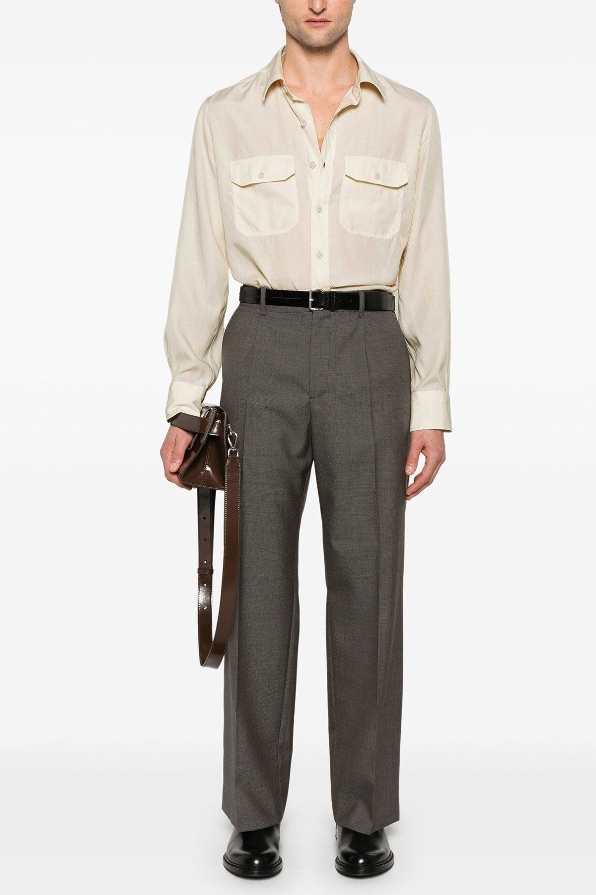 Tom Ford Men Twill Shirt - 2