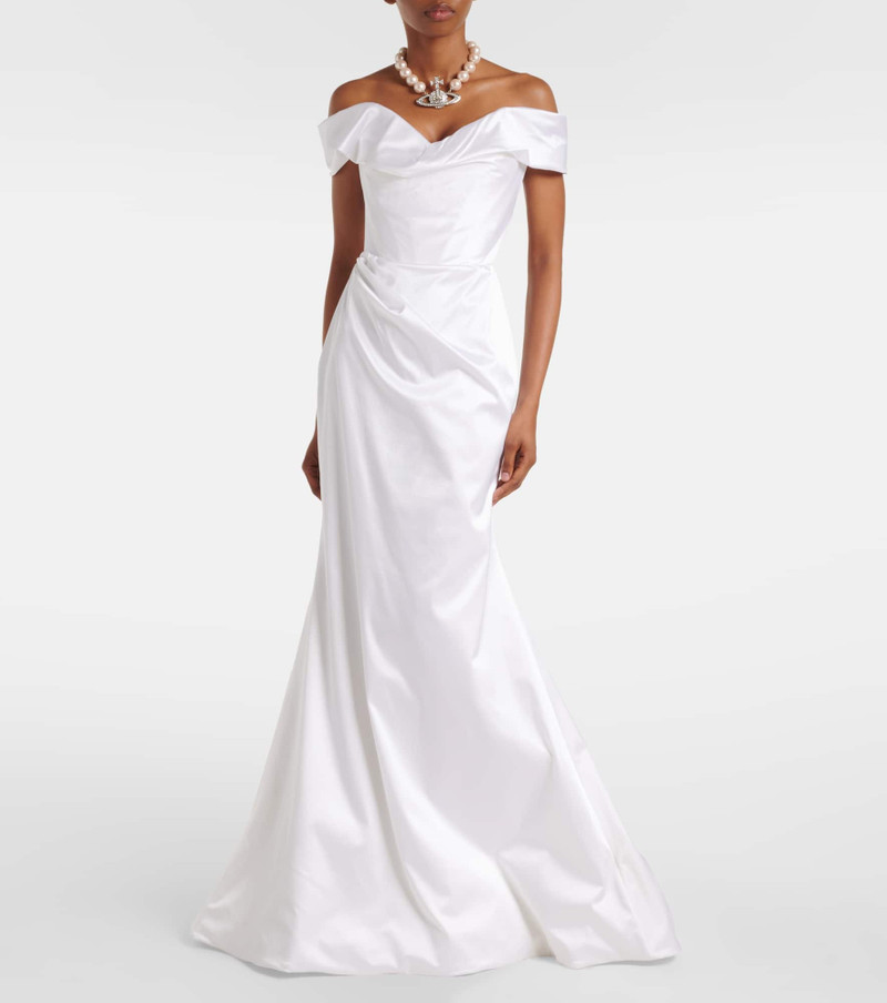 Vivienne Westwood Bridal Nova Cora satin corset gown outlook