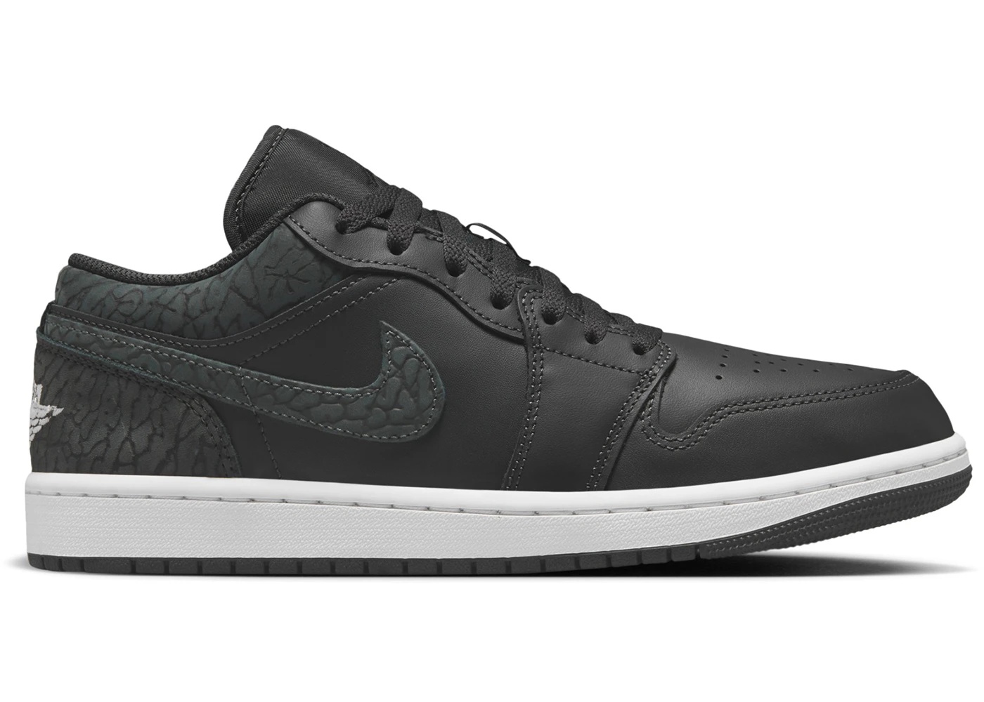 Jordan 1 Low SE Black Elephant - 1