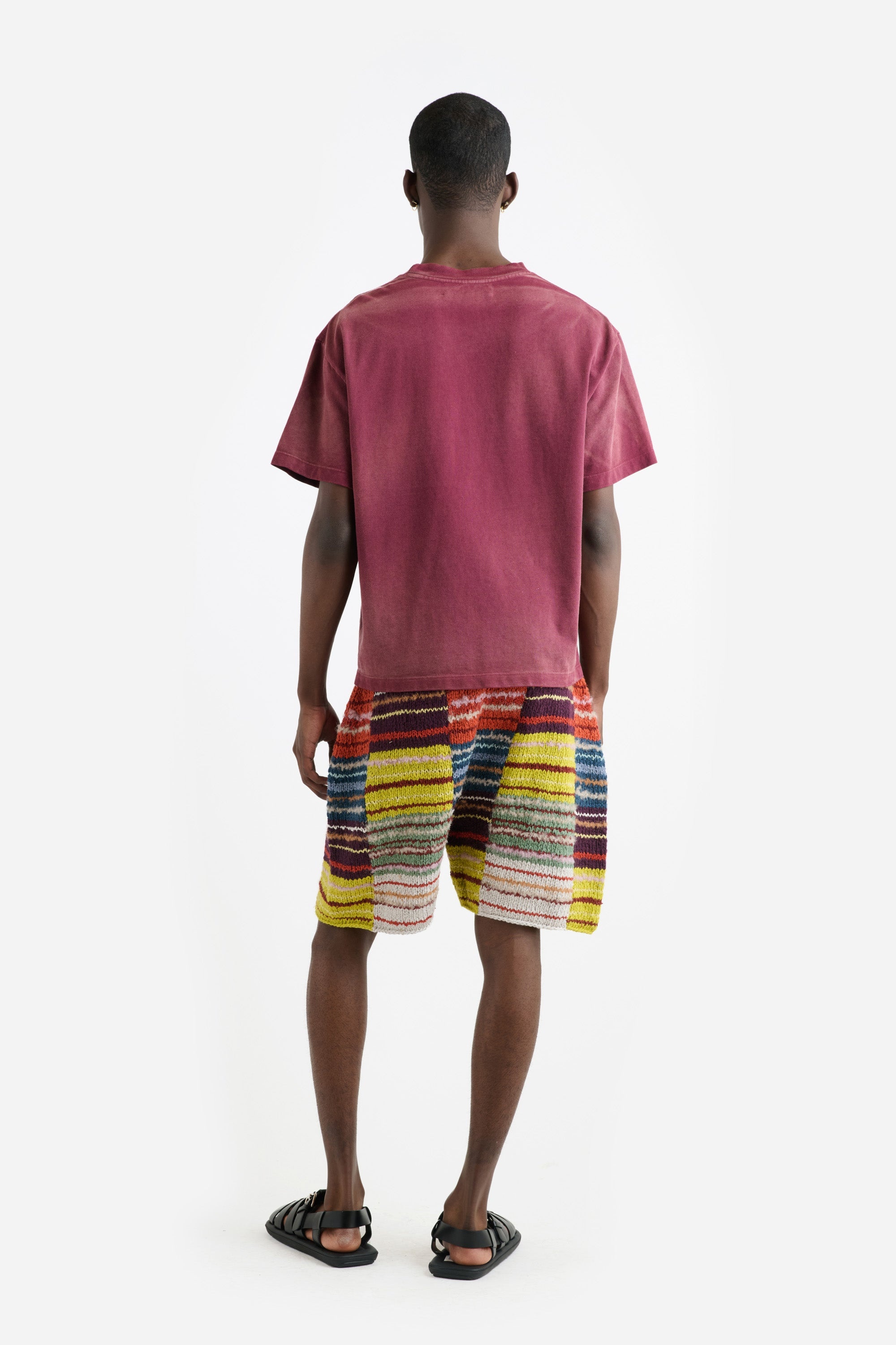 PATCHWORK SCRAP SHORT - 4
