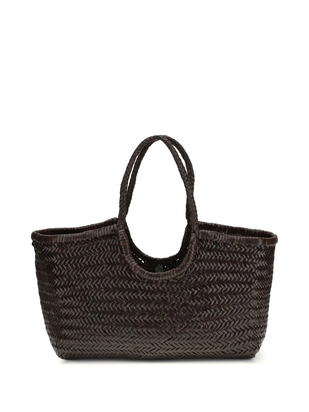 Nantucket woven-design shoulder bag - 1