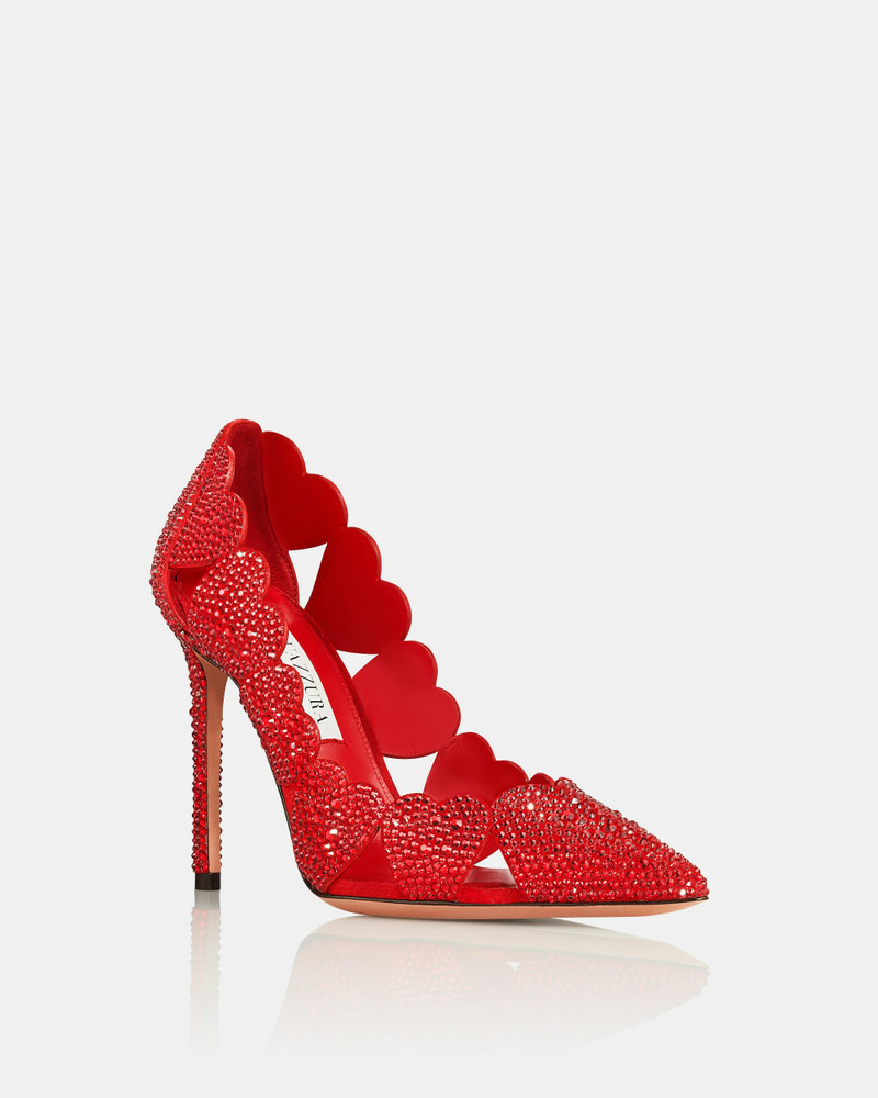 AQUAZZURA Amourose Maxi Crystal Pump 105 outlook