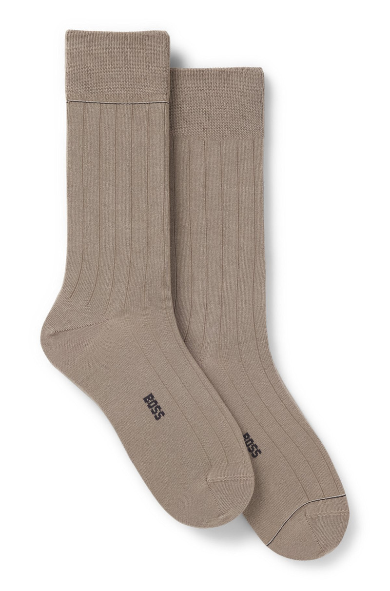 TWO-PACK OF RIBBED SOCKS WITH SIGNATURE-STRIPE DETAILS 1