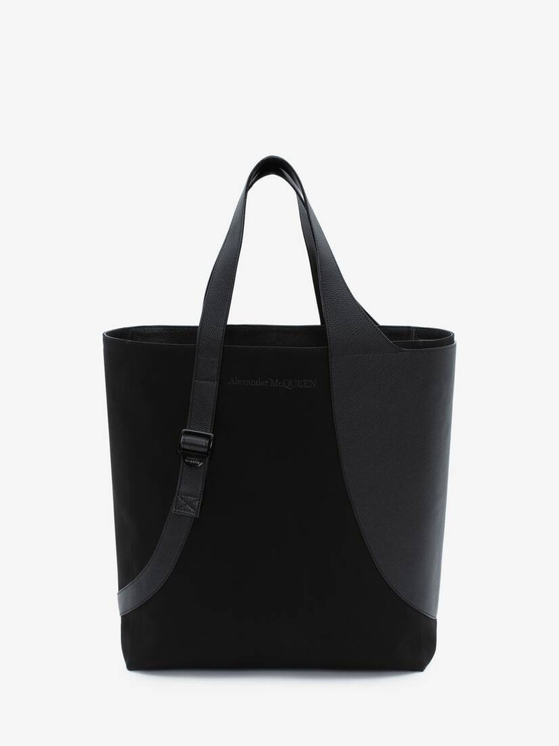 Medium Harness Tote Bag in Black 1