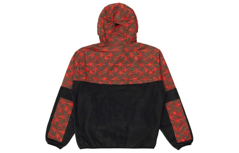 Nike Nike Lab ACG Fleece Top 'Black Rush Red' CK3107-010 outlook
