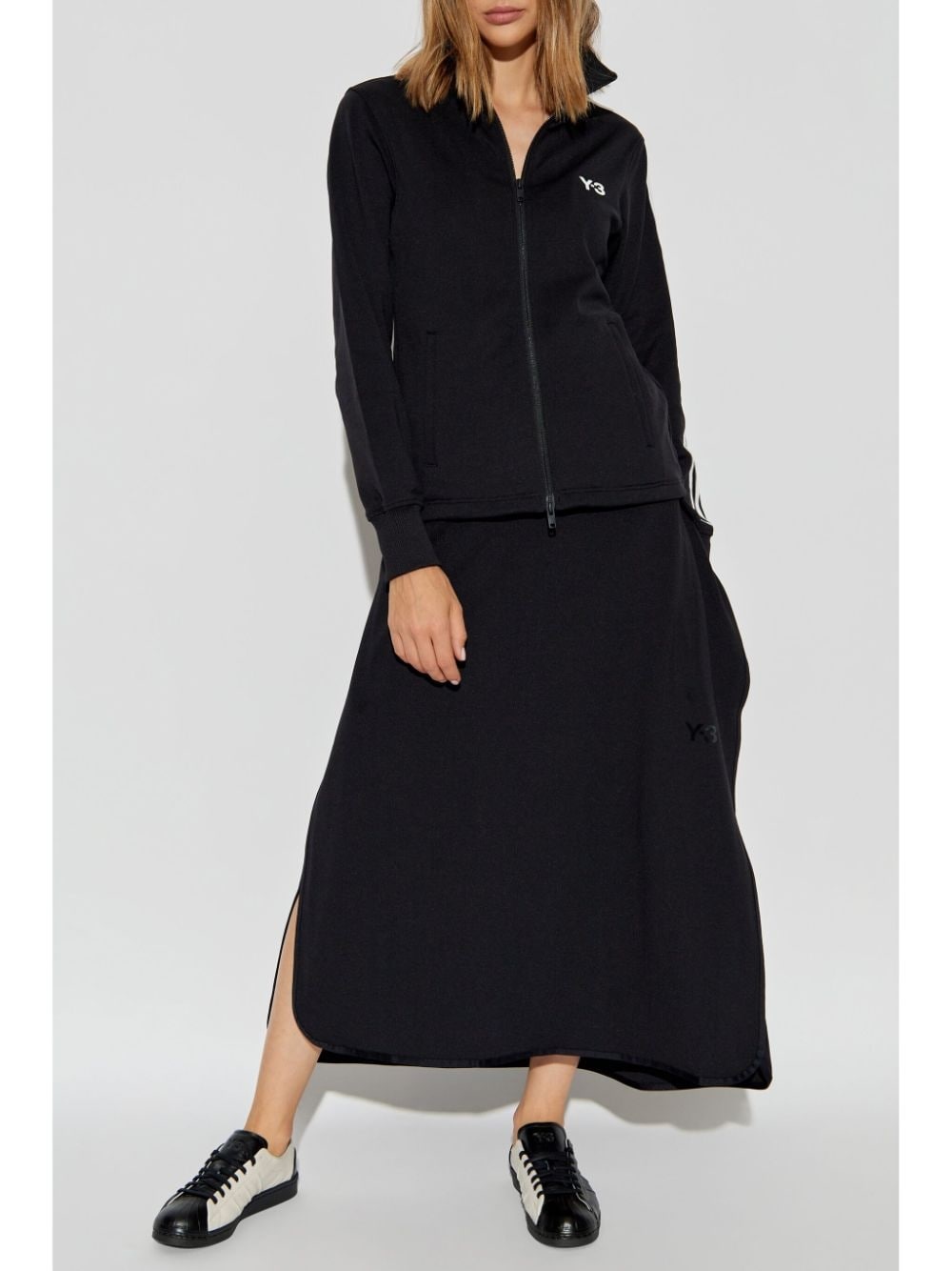 zip-up logo sweatshirt - 2