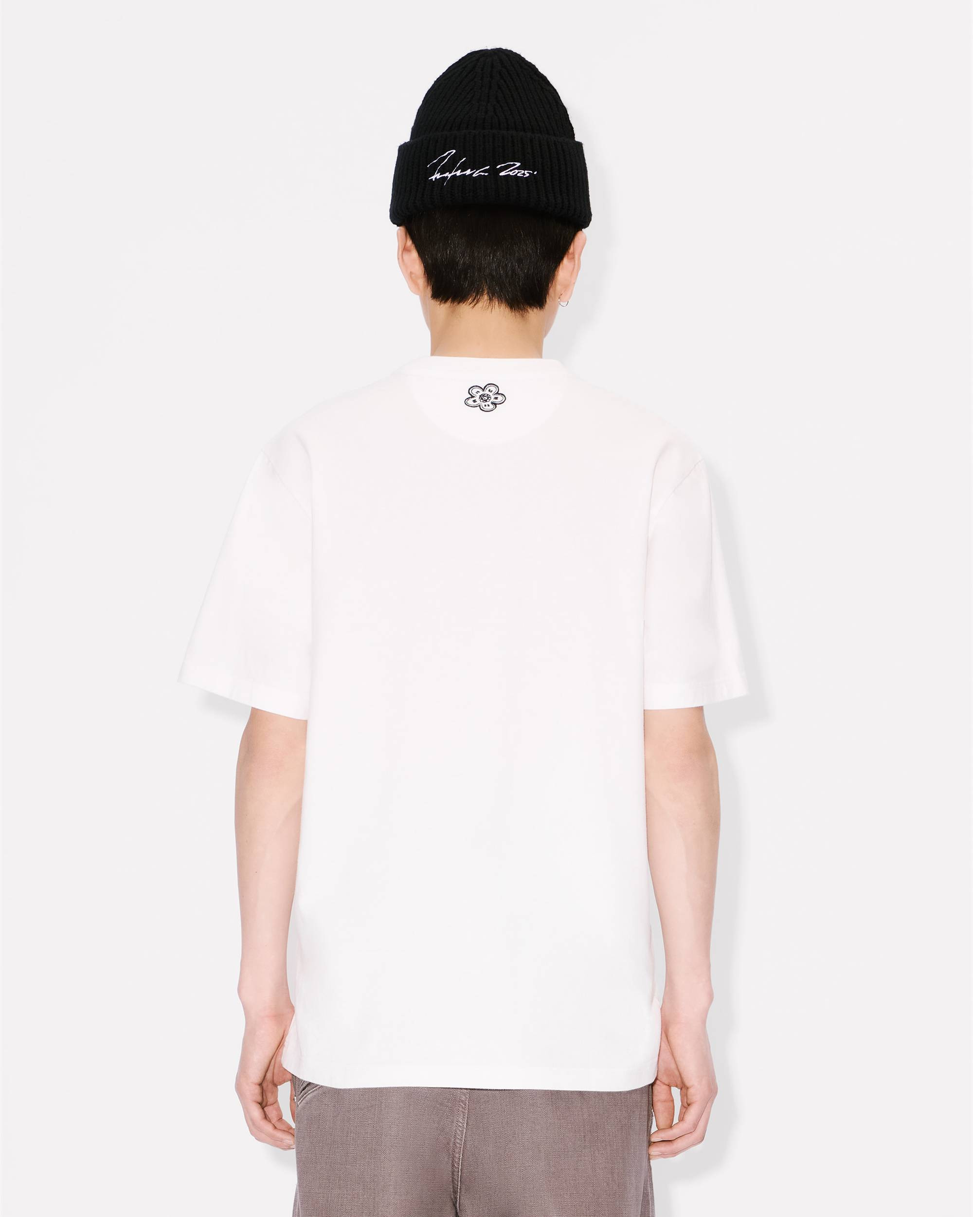 'Kenzo x Futura 2000' embroidered T-shirt in cotton - 4