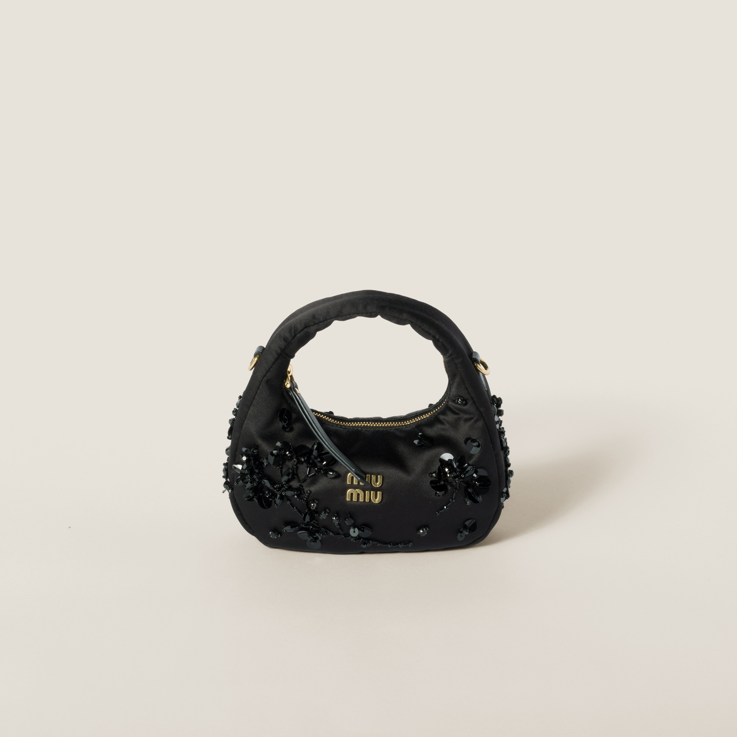 Wander embroidered duchesse mini-bag - 1