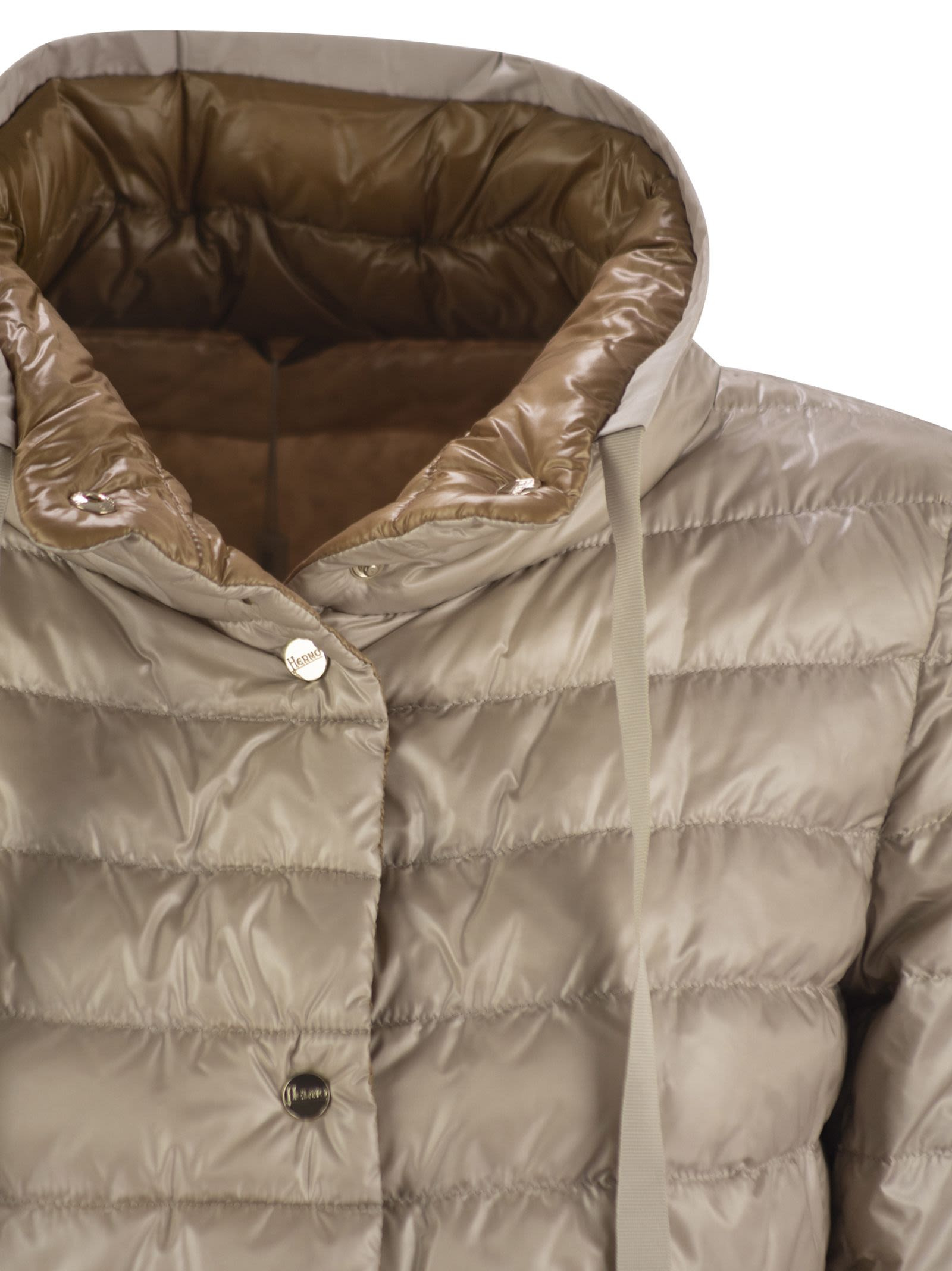 Herno Women Reversible Jacket In Ultralight Nylon - 4
