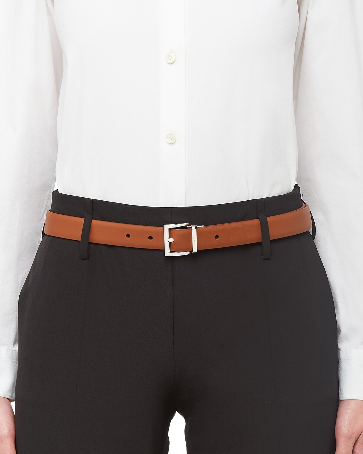 Reversible leather belt - 4