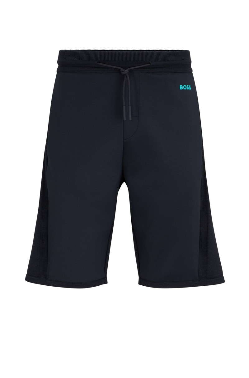 REGULAR-FIT SHORTS WITH CONTRASTING LOGO PRINT 1