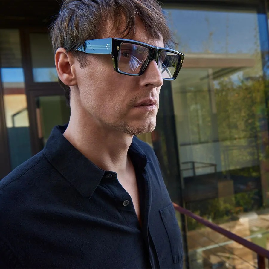1414 OPTICAL RECTANGLE GLASSES - 8