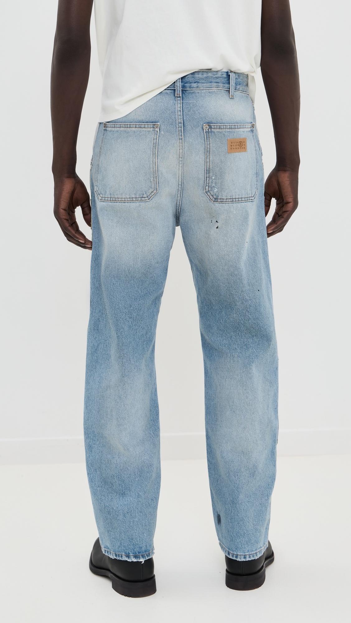 Distressed Relaxed Denim - 2