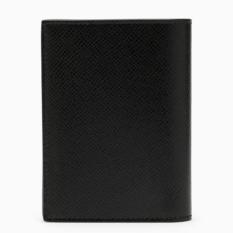 Saint Laurent Black Leather Vertical Wallet Men - 3