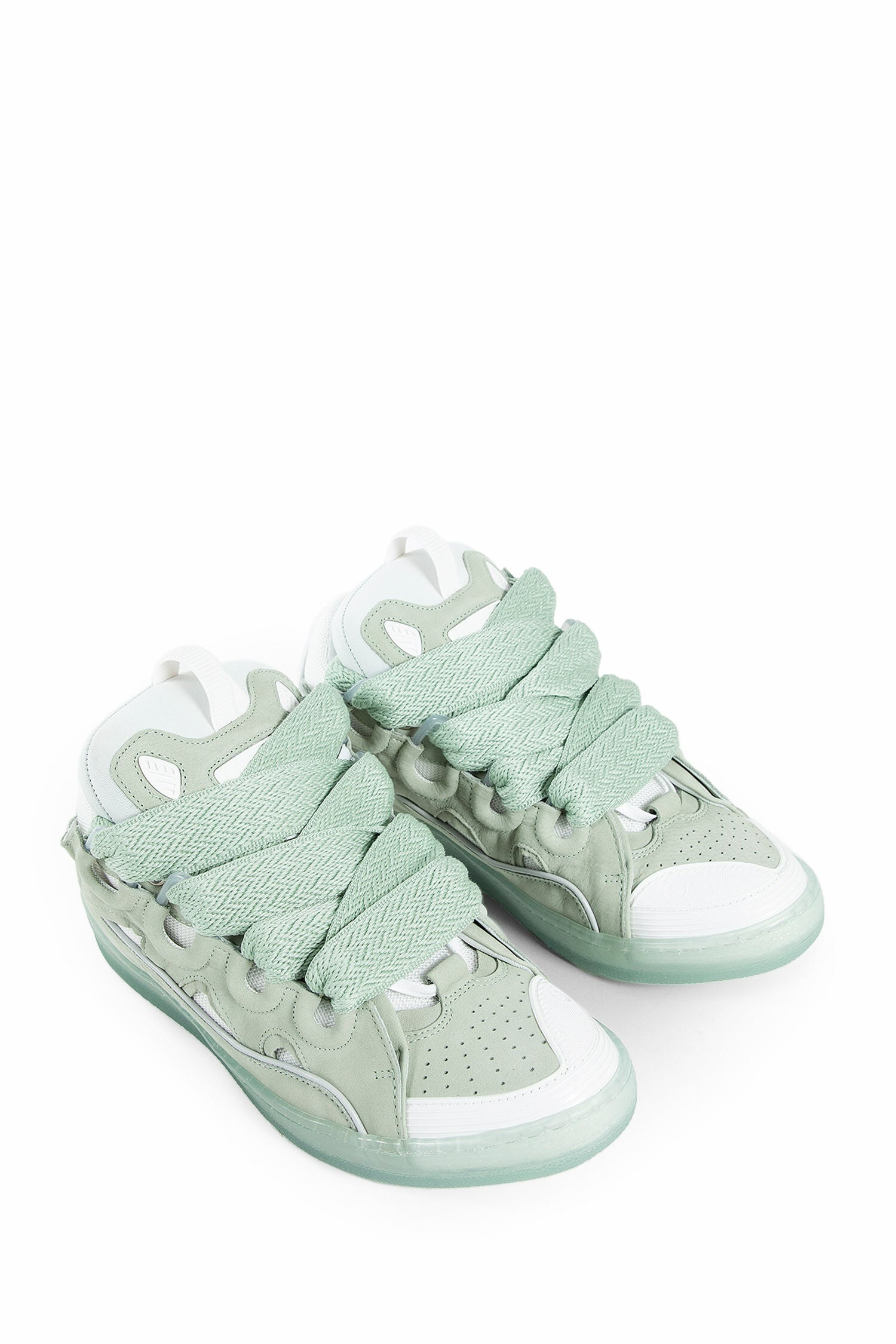 LANVIN MAN GREEN SNEAKERS - 7