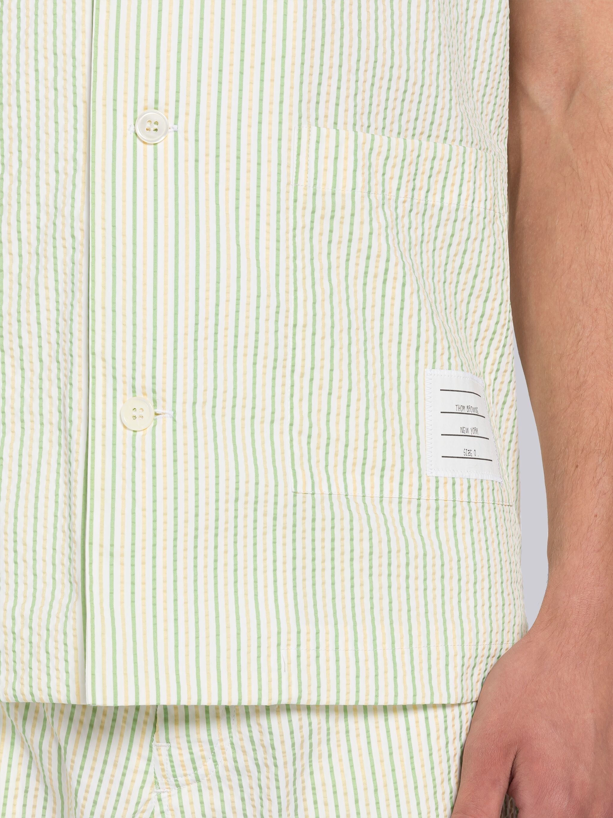 SEERSUCKER SWIM TECH SHIRT - 6