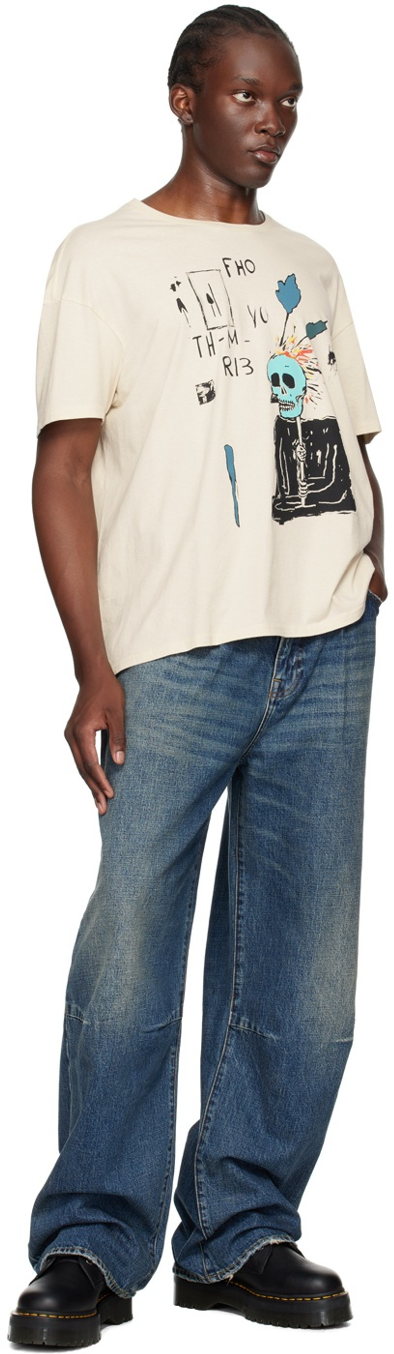 Off-White Punk Sketch Relaxed T-Shirt 4