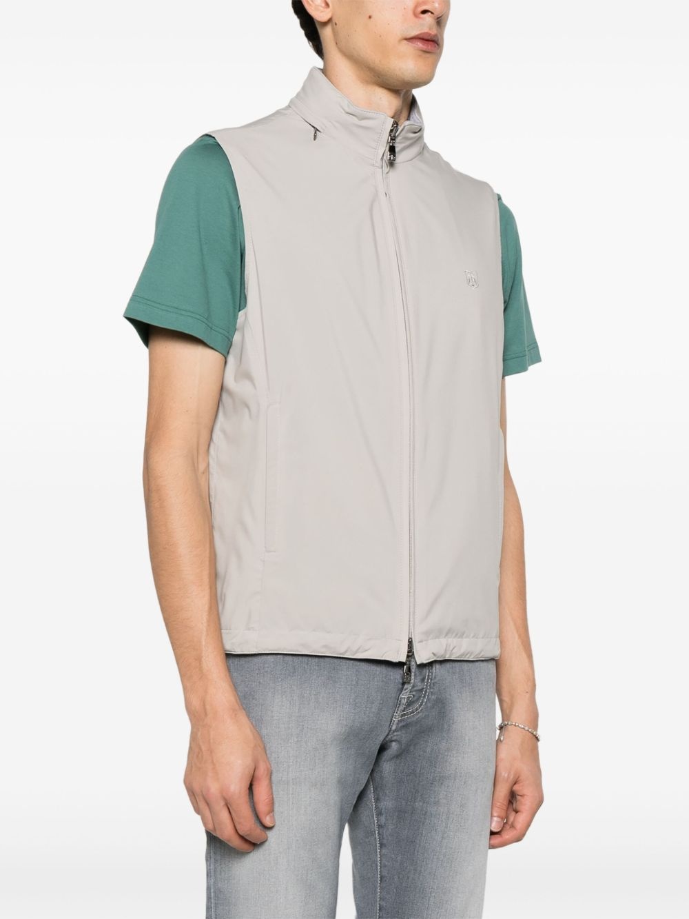 reversible gilet - 3