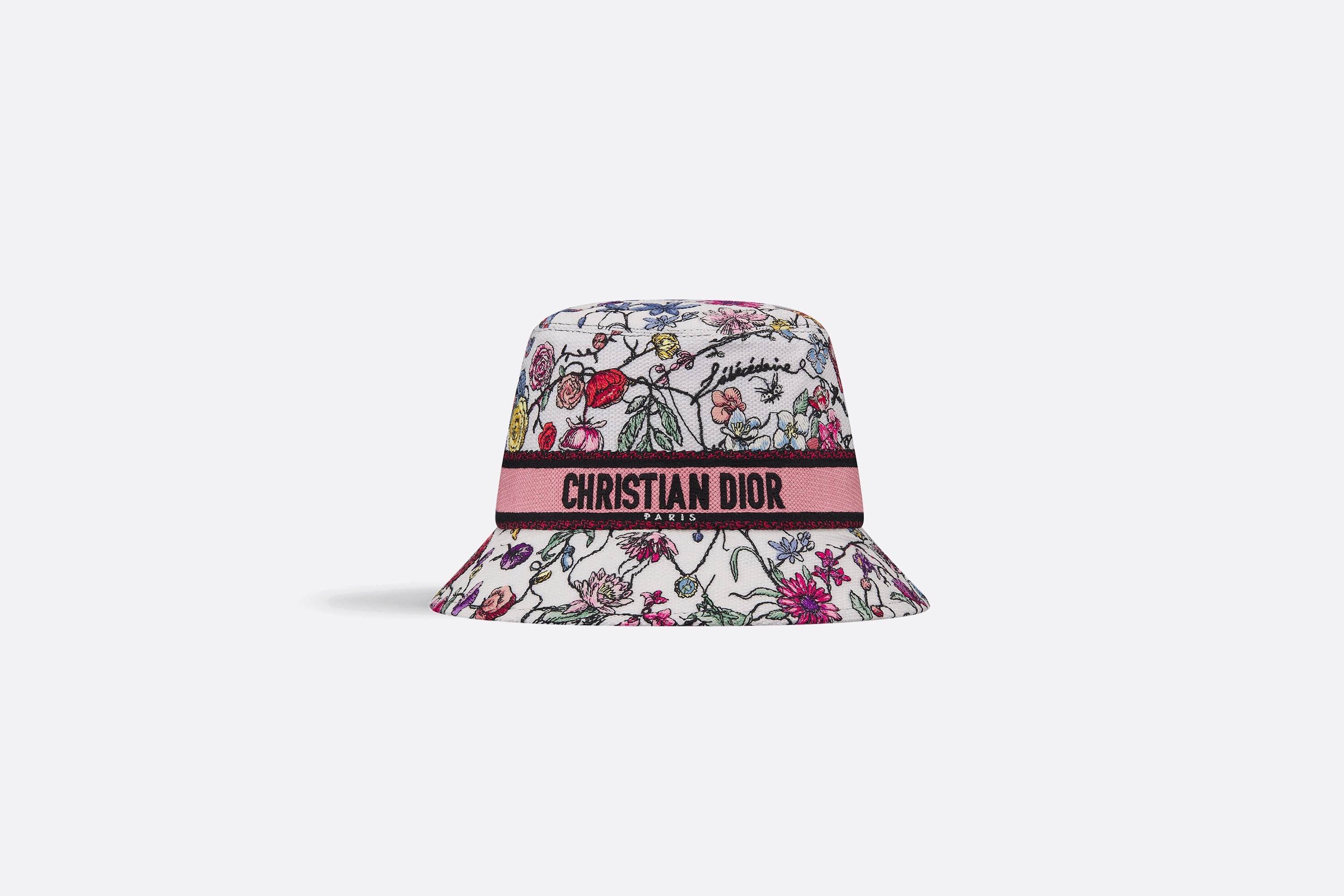 D-Bobby Florilegio Small Brim Bucket Hat - 1