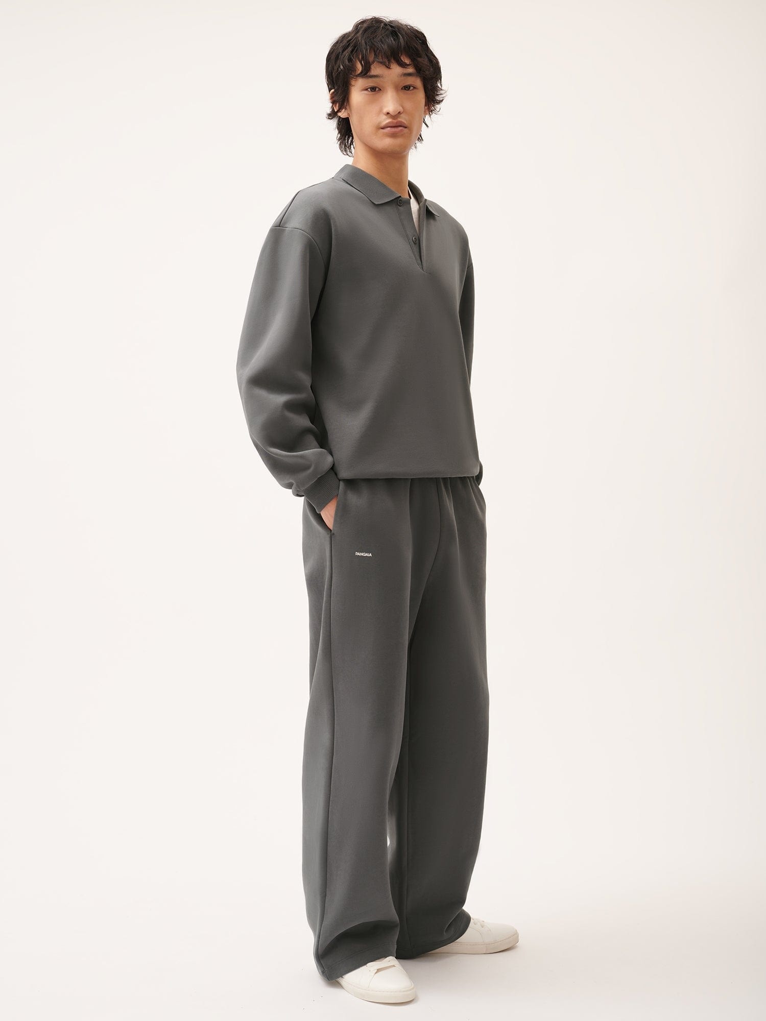 Mens DNA Straight Leg Track Pants - Atmosphere Grey - 2