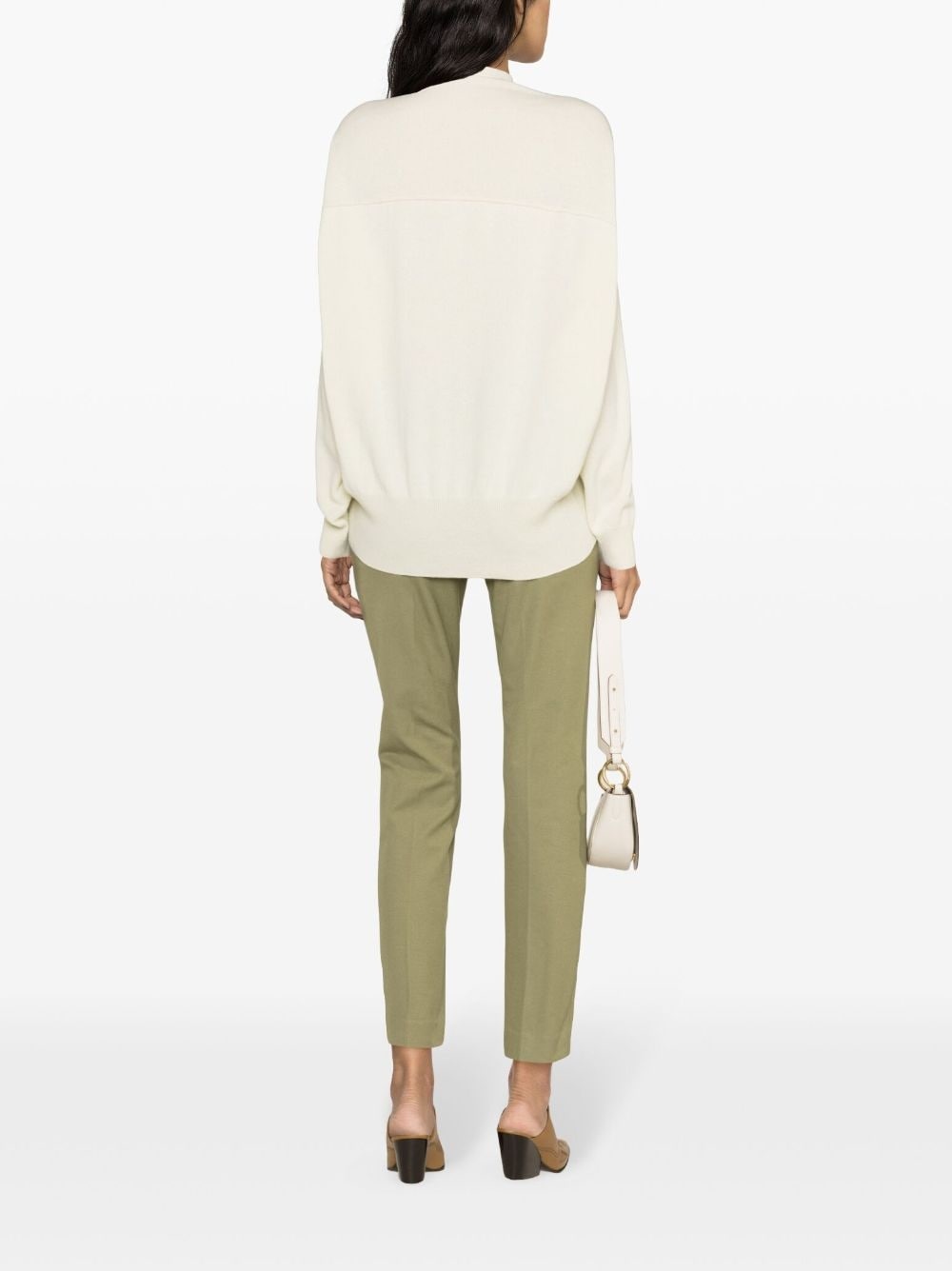 Regenerated cashmere blend jumper - 4