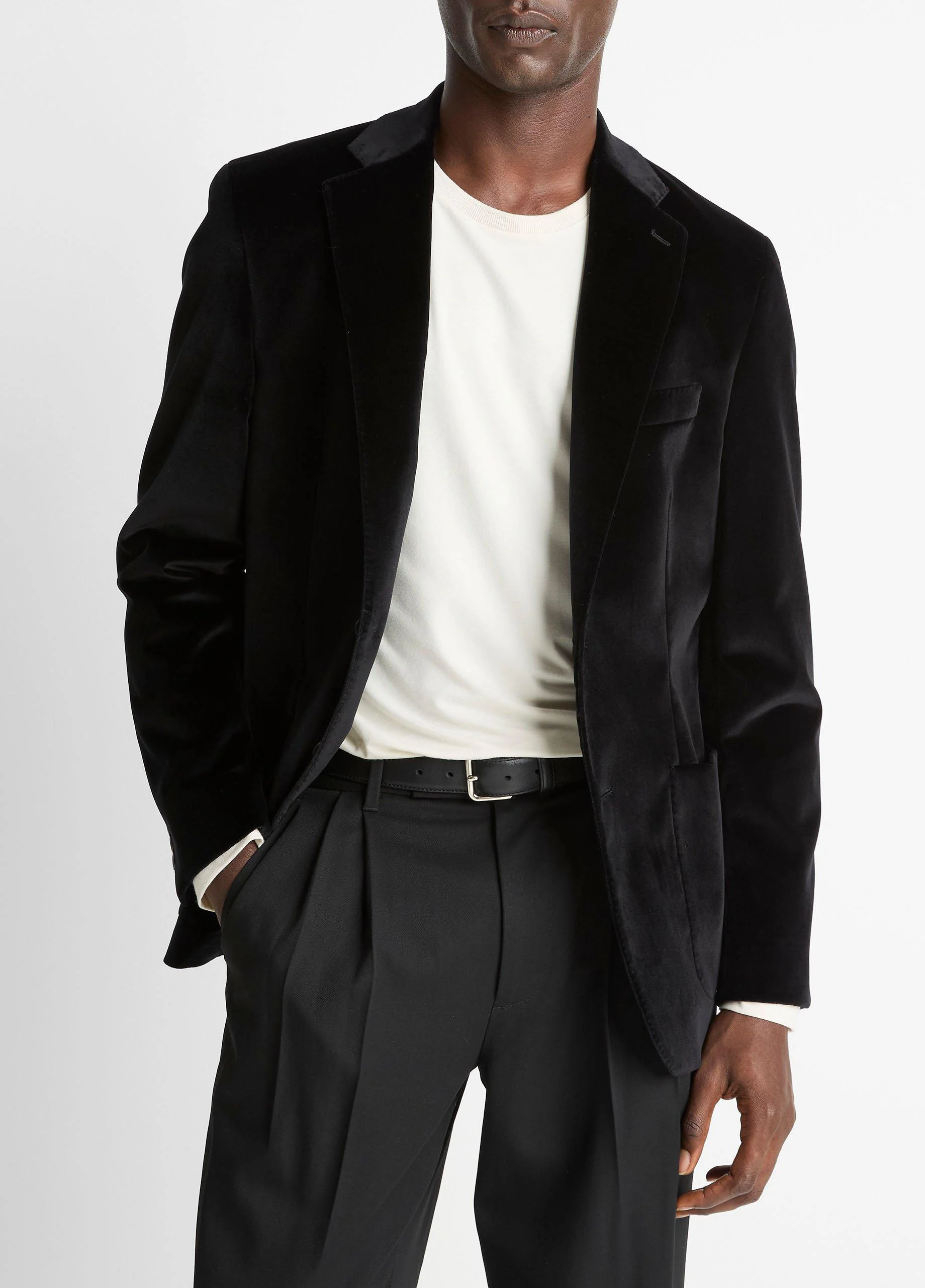 Cotton Velvet Classic Sport Coat - 1