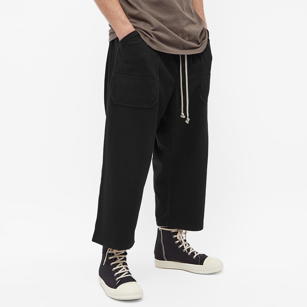 Rick Owens DRKSHDW Mediumweight Drawstring Cropped Pants - 4