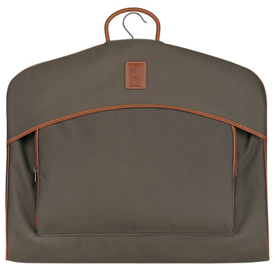 Longchamp Boxford Garment cover Brown - Canvas outlook