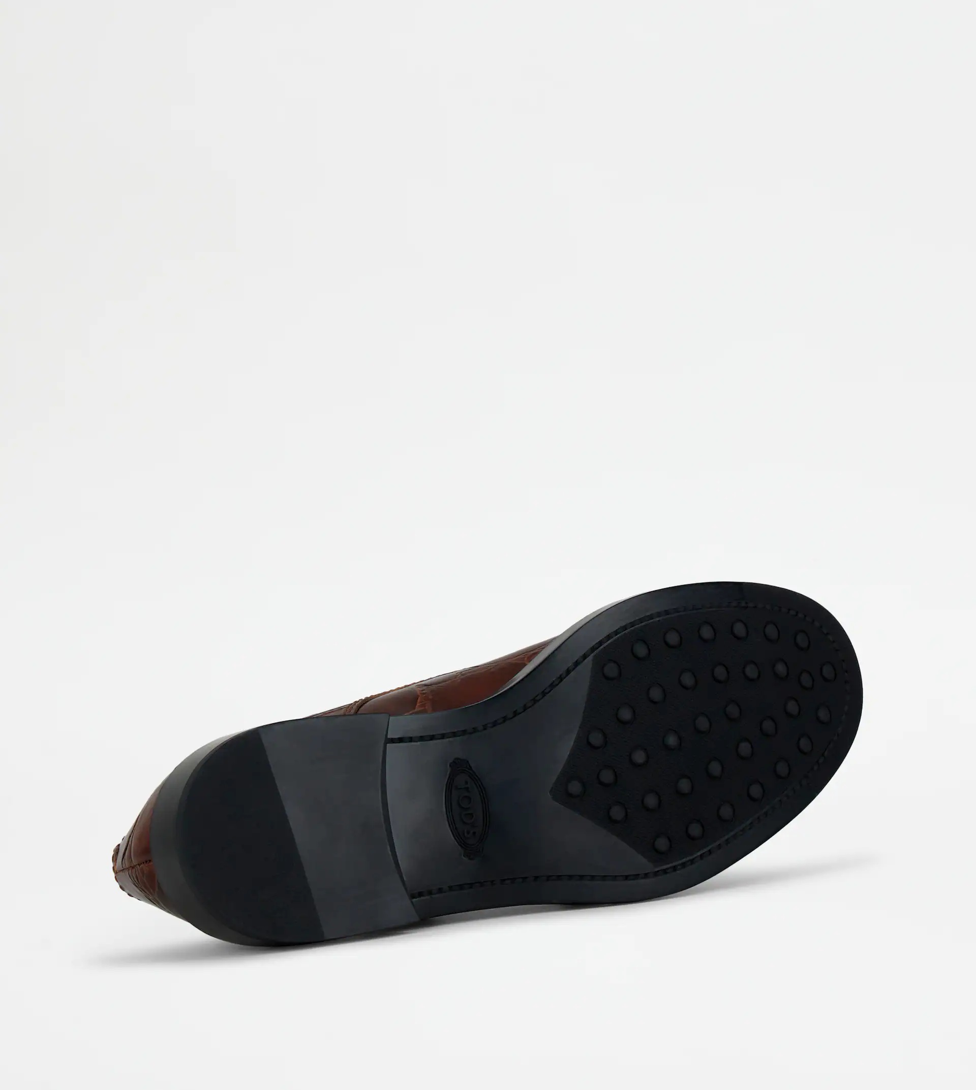 MONKSTRAP IN LEATHER - BROWN - 4