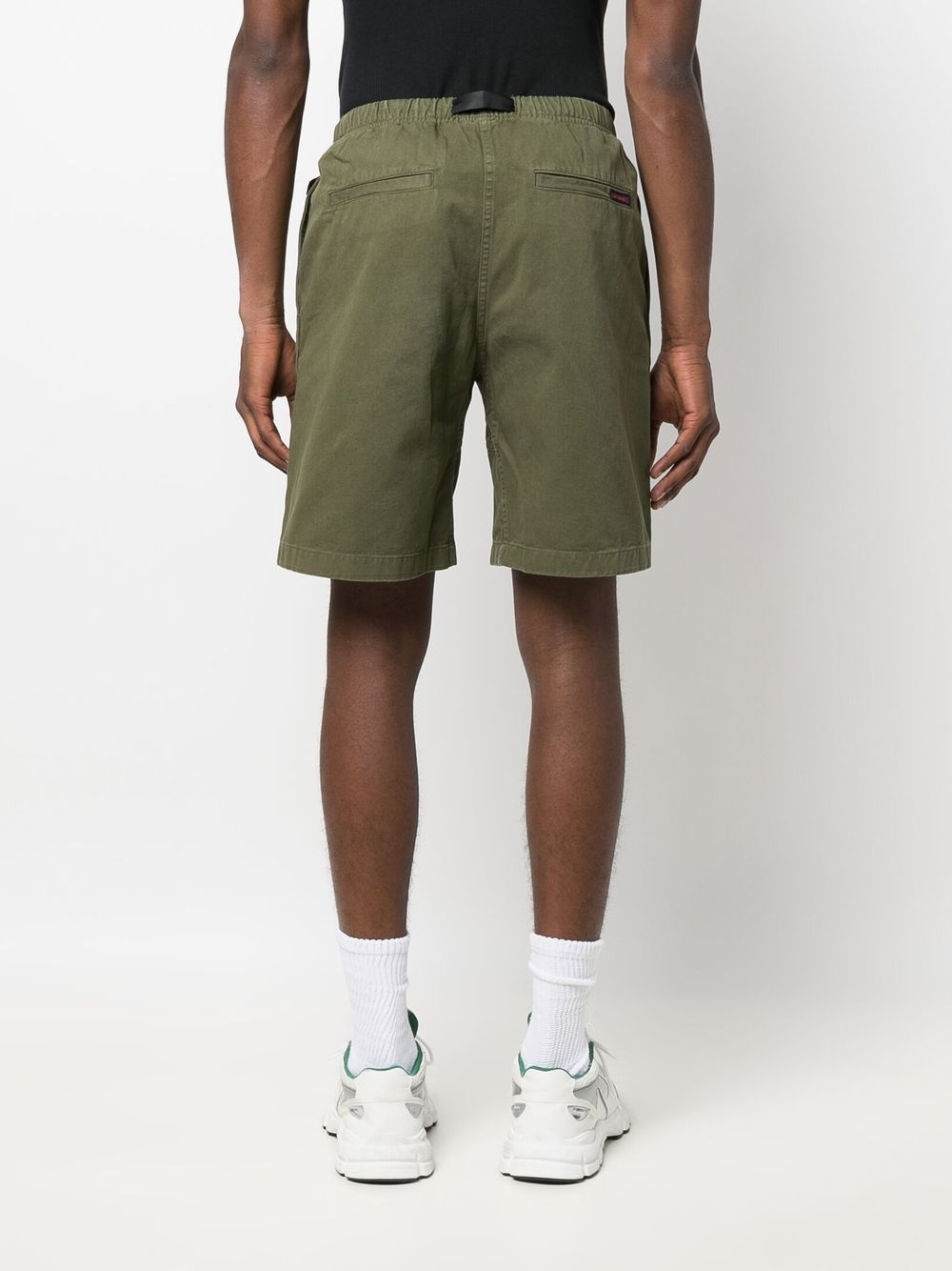 belted-waist bermuda shorts - 4