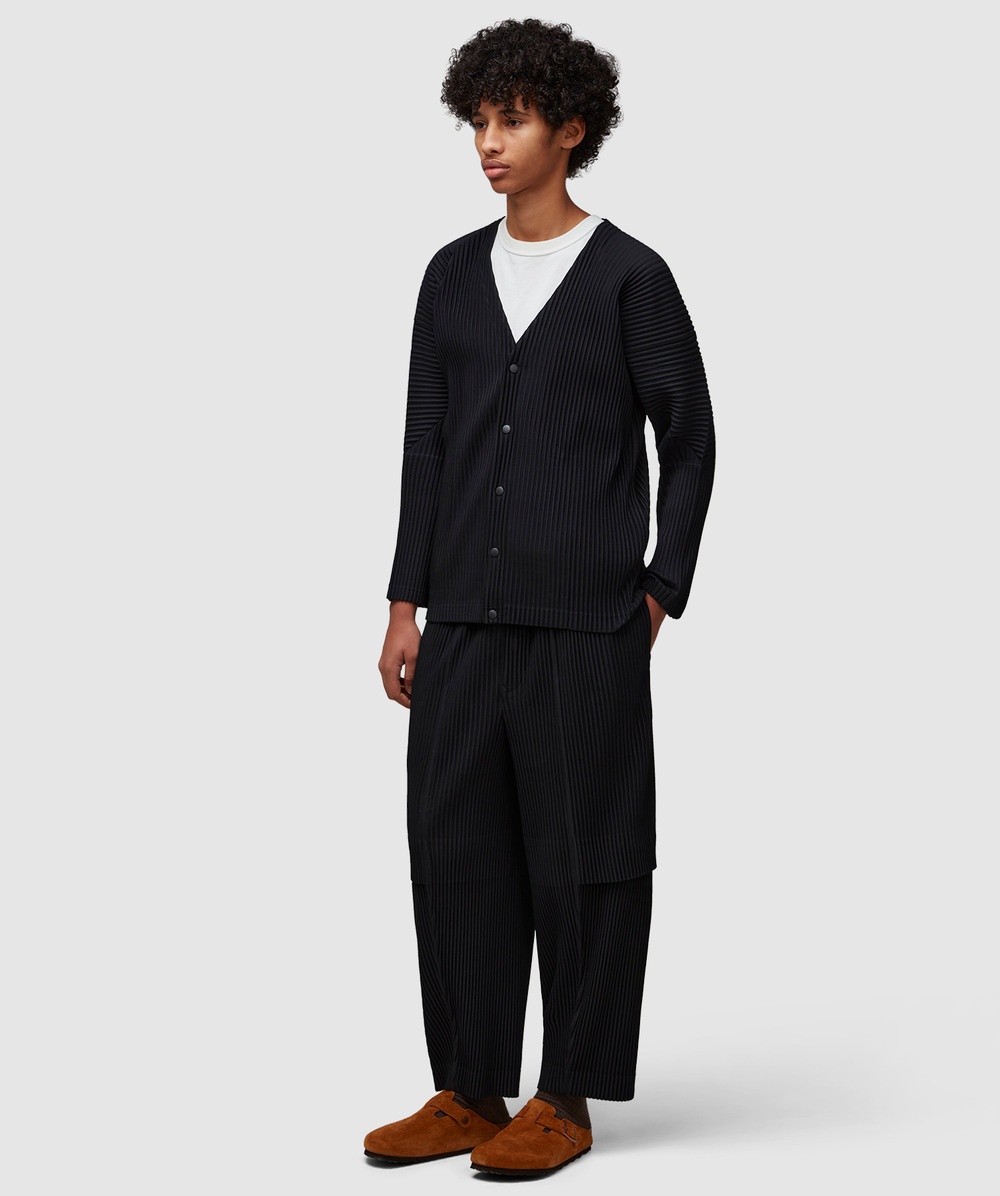 Basic Pleats Cardigan - 6