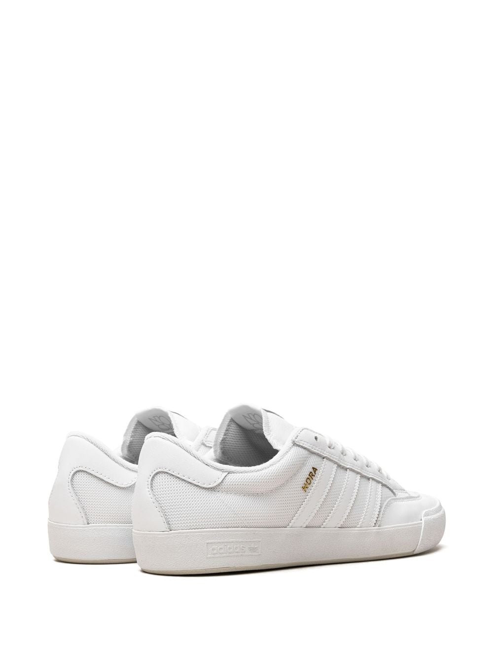 x Nora Vasconcellos Nora "White/Metallic Gold" sneakers - 3