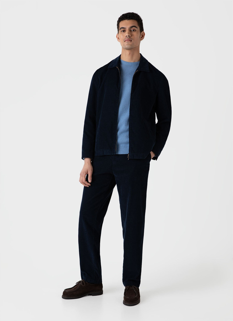 Sunspel Cord Harrington Jacket outlook