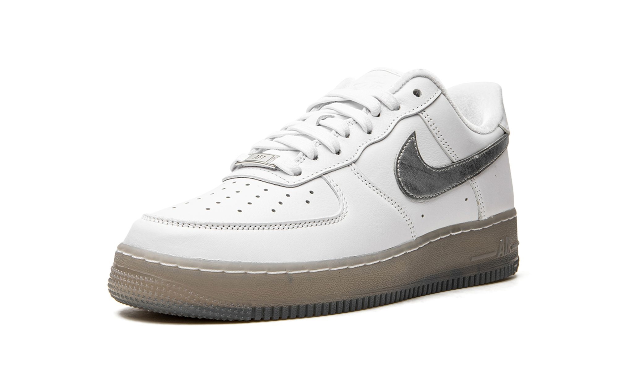 Air Force 1 "White / Metallic Silver" - 4