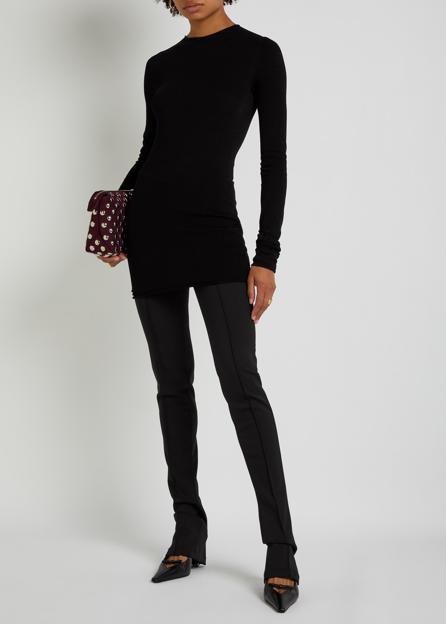 Armarium Ambrogio Pintucked Stretch-wool Trousers - 4